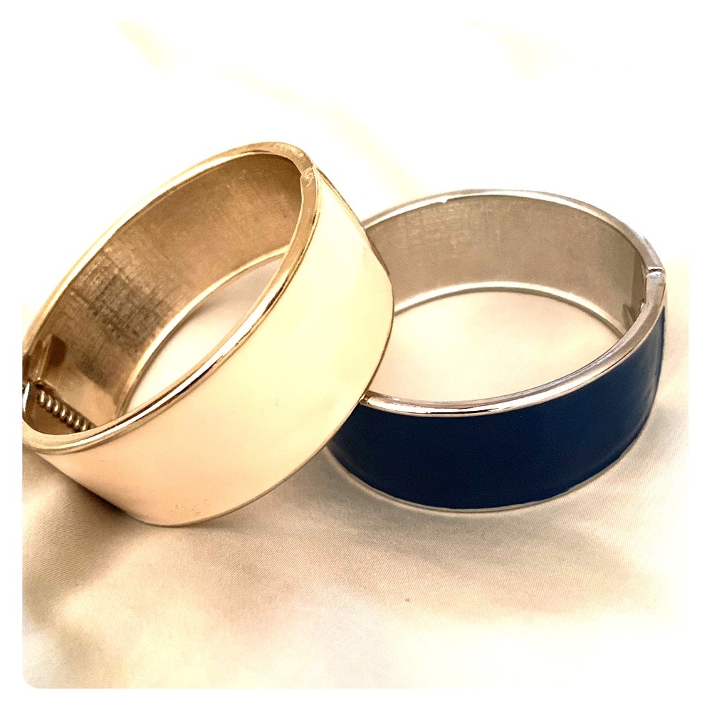 Set of 2 Hinge Bracelets